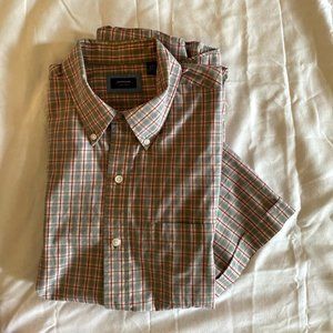 Arrow Gray/Red/White Short Sleeve Shirt